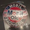 Tradera Skyltar<Mobil Racing Oil Metallskylt 20x20cm