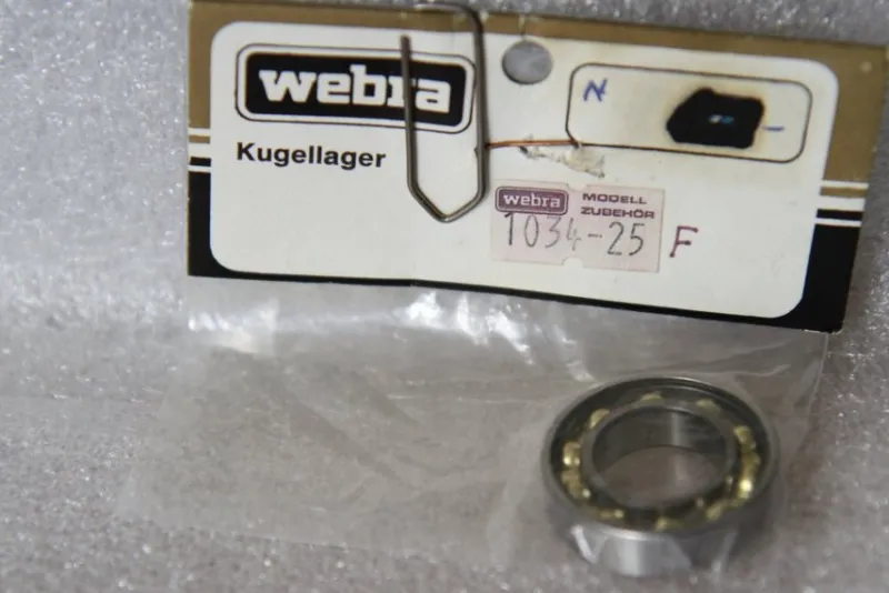 Tradera Modellmotor Kullager WEBRA 6,5 cc 1034-25^ Modellmotorer