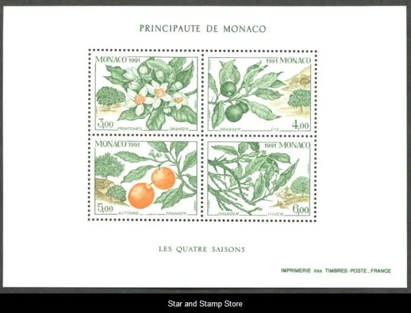 Tradera Monaco | Mi Block 52 | Postfriskt | Kv 115:-^ Europa