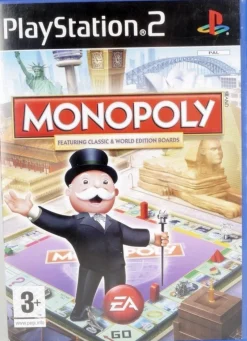 Tradera Playstation<Monopoly - PS2 spel