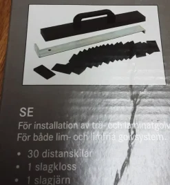 Tradera Monteringsset för parkettgolv> Golv, Kakel & Klinker