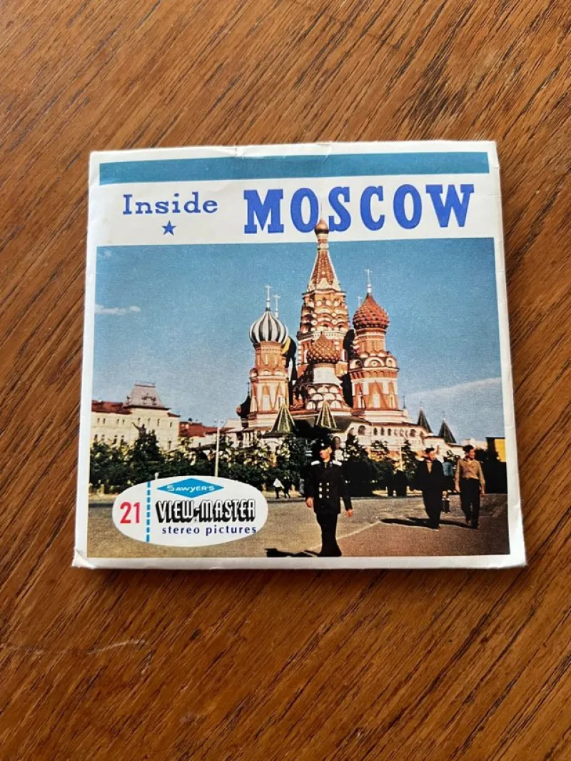 Tradera Moscow View-Master stereobilder^ Miniatyroptica
