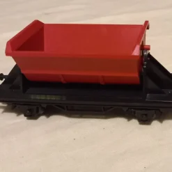 Tradera märklin Röda järnvägsvagn^ Modelljärnvägar