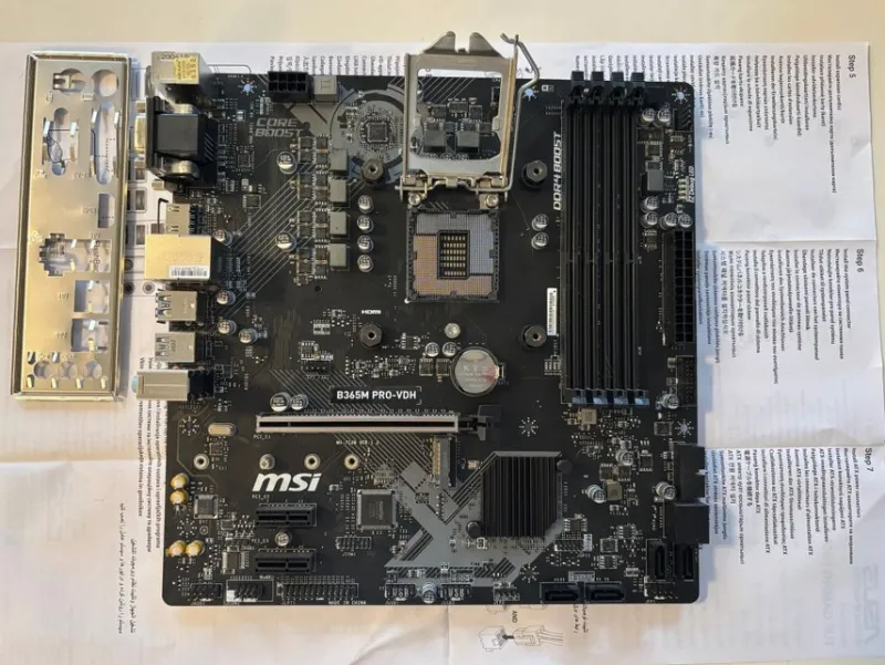 Tradera MSI B365M PRO-VDH Moderkort> Datorkomponenter