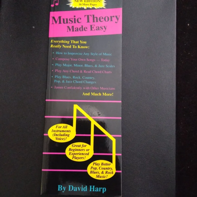 Tradera Music Theory Made Easy - David Harp> Musik, Visor & Vistryck