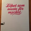 Tradera Musikalprogram - Liket som visste för mycket 2010^ Filmmemorabilia