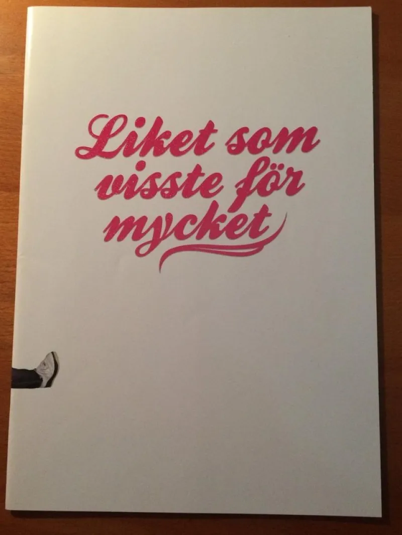 Tradera Musikalprogram - Liket som visste för mycket 2010^ Filmmemorabilia