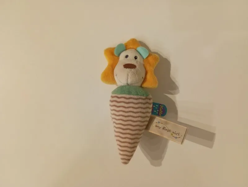 Tradera My First Nici Lejon baby mjukdjur skallra leksak> Babyleksaker
