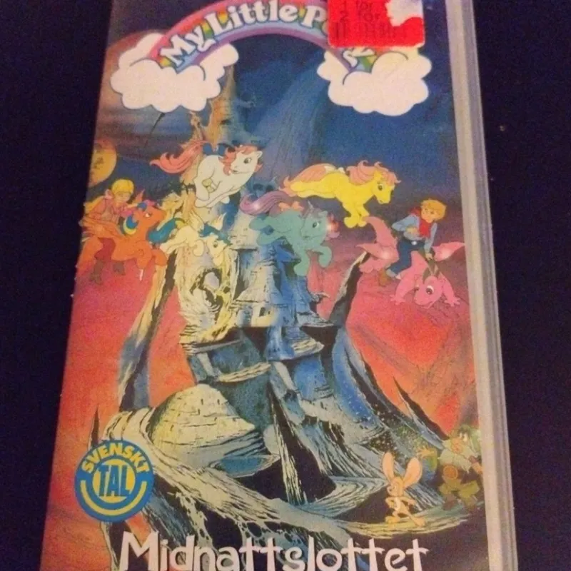 Tradera My Little Pony - Midnattslottet (VHS)^ Vhs-filmer