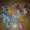 Tradera My Little Pony G1 Ponnyfigurer 9 st i olika storlekar^ Dockor