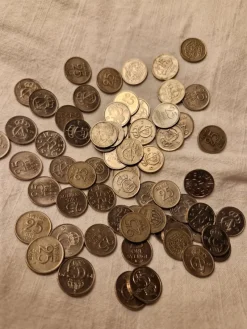 Tradera Mynt 25 öre^ Svenska Mynt