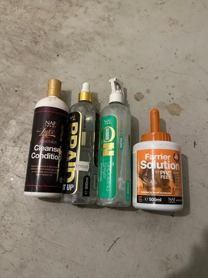 Tradera Häst & Ridsport<NAF Hästvårdsprodukter