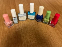 Tradera Manikyr, Hand- & Fotvård<Nagellack 7 flaskor | Blandade färger