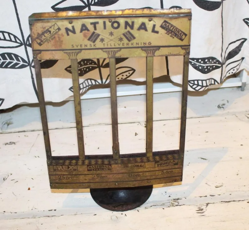 Tradera Rakning<NATIONAL RAKBLAD, ÄLDRE SKYLTSTÄLL FRÅN FÖRR