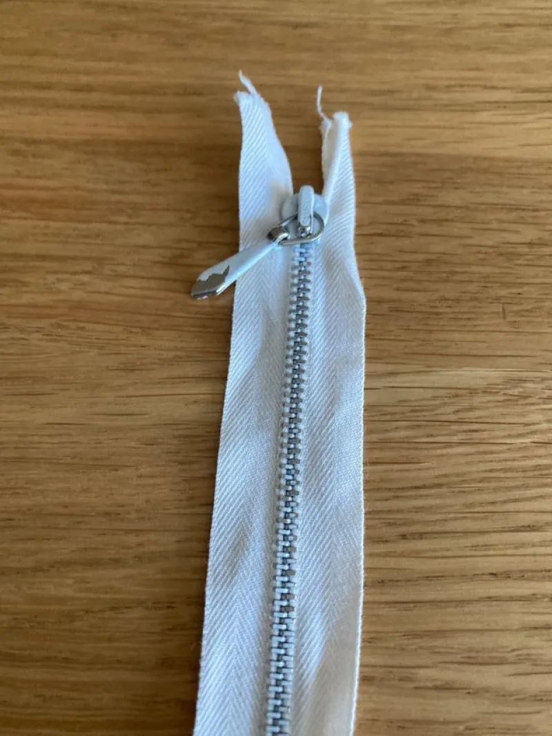 Tradera Naturvit Blixtlås Dragkedja 20 cm^ Sömnad & Stickning