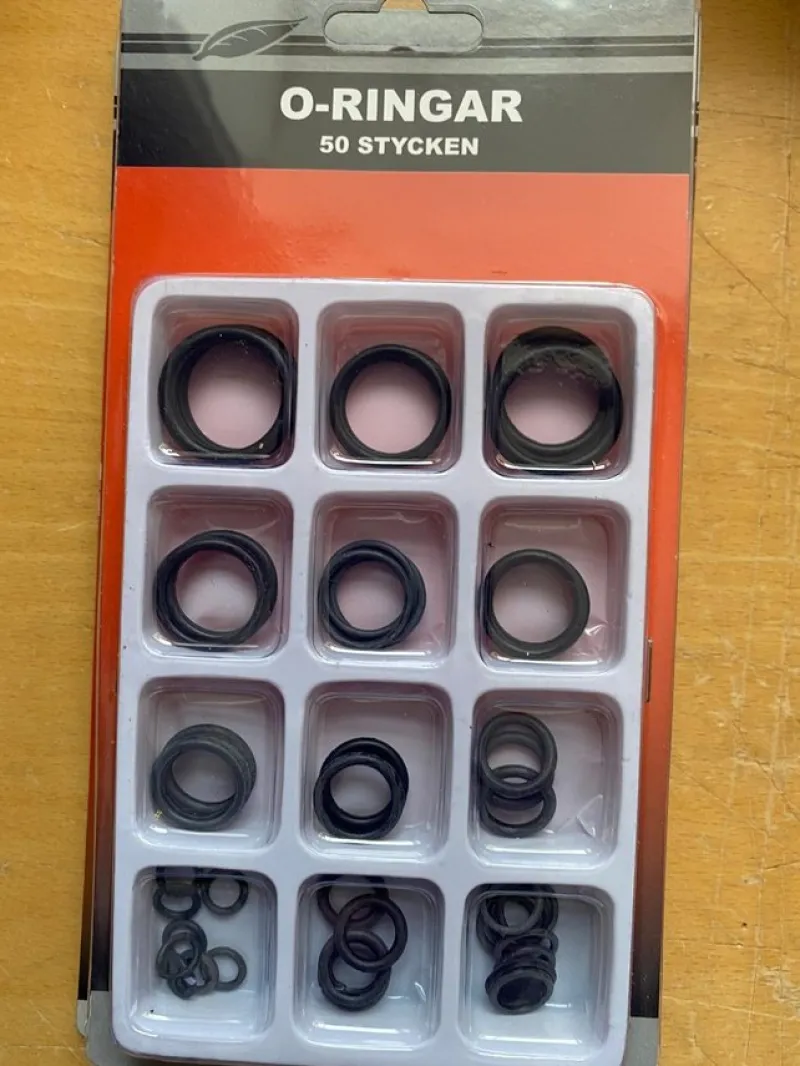 Tradera NBA Hemmet Verktyg Tillbehör 50st O-Ringar 0,9-2,7cm> Övriga Byggartiklar