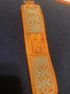 Tradera Ändra handgjord samisk läderarmband ,klockarmband ,tenntråd^ Smycken