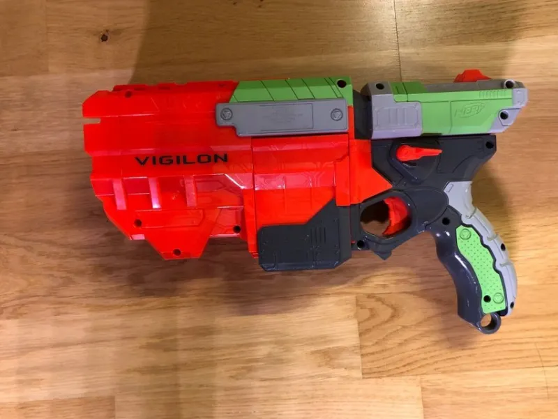 Tradera Nerf Gun Vortex Vigilon Blaster> Utomhusleksaker