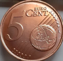 Tradera Netherlands 5 Euro Cents 1999 UNC KM#236 (8012)^ Euromynt & Sedlar