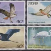 Tradera Nevis 1985 Fåglar 4v^ Sydamerika & Karibien