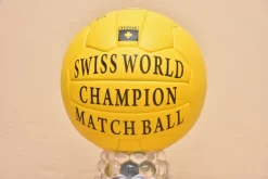 Tradera Samlarbilder<New original Leather 1954 Swiss World Champion Match Ball size 5.