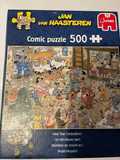 Tradera New year celebration Jan Van Haasteren 500 bitar^ Pussel