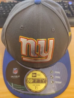 Tradera Amerikansk Fotboll<New York Giants New Era 59Fifty keps Storlek 7 1/2 NY NFL