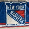 Tradera Sportmemorabilia<New York Rangers - Stor Flagga Ishockey