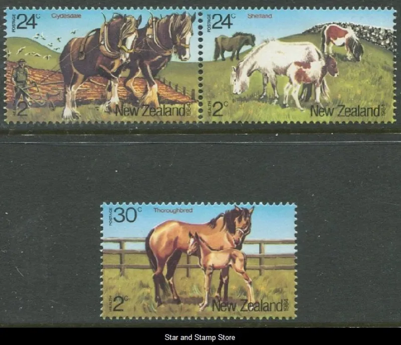 Tradera New Zealand | Mi 906-908 | Postfriskt^ Oceanien