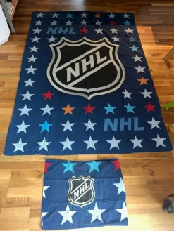 Tradera NHL-sängkläder - täcke och örngott> Inredning Barnrum