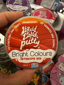 Tradera Nickelodeon Liquid Lava Putty - Intensiv Röd> Övriga Leksaker
