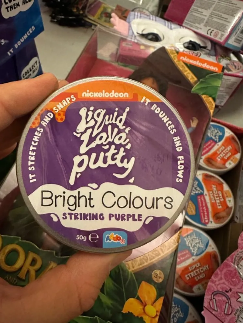 Tradera Nickelodeon Liquid Lava Putty - Ljuslila> Övriga Leksaker