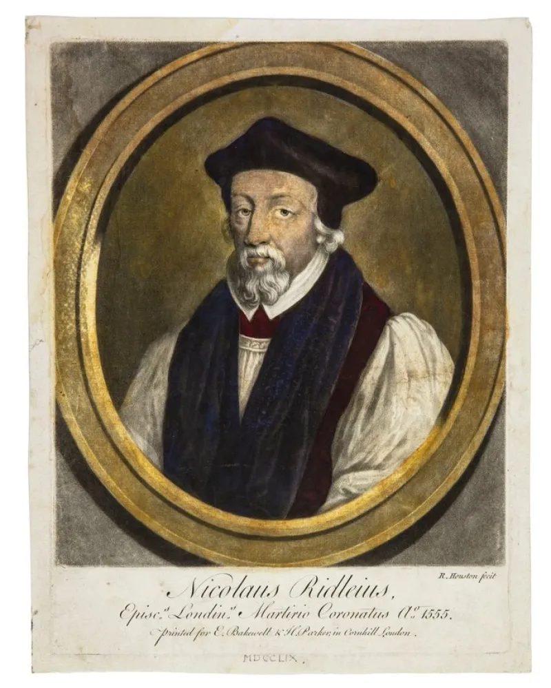 Tradera Nicolaus Ridleius - Mezzotint^ Grafik & Teckningar