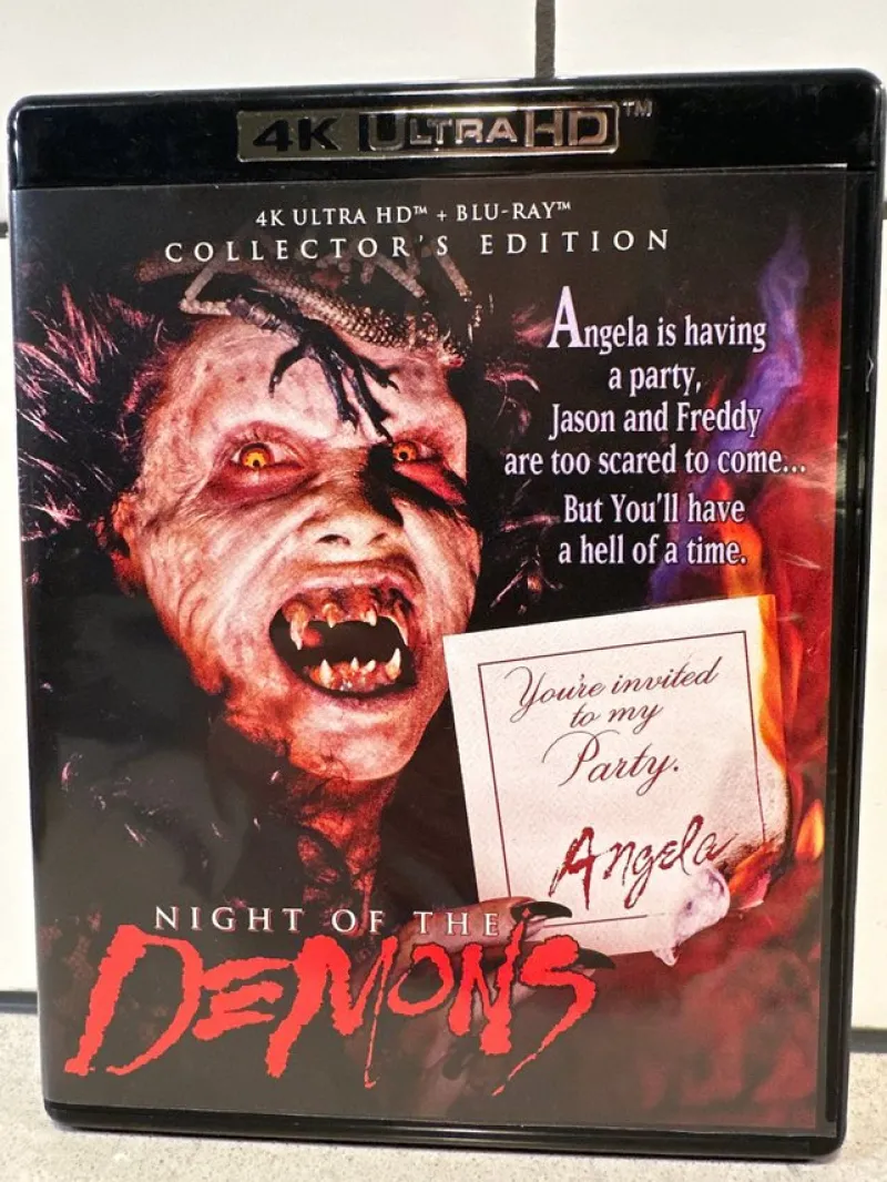 Tradera Night of the Demons (4K Ultra HD + Blu-ray) Collector's Edition Scream Factory> 4k Ultra Hd