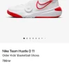 Tradera Basket<Nike Team Hustle D 11 - Vita Basketbollskor Storlek 36