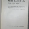 Tradera Nils Ekberg/Ivan Oljelund - Mitt långa liv har lärt mig. Illustrerad> Filosofisk Litteratur