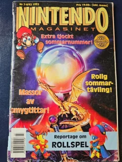 Tradera Litteratur & Merchandise<Nintendo Magasinet Nr 7-8 1993