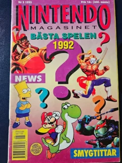 Tradera Litteratur & Merchandise<Nintendo Magasinet Nr 5 1993