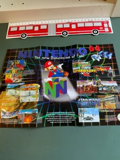 Tradera Litteratur & Merchandise<Nintendo Reklam - N64 & Gameboy 1996