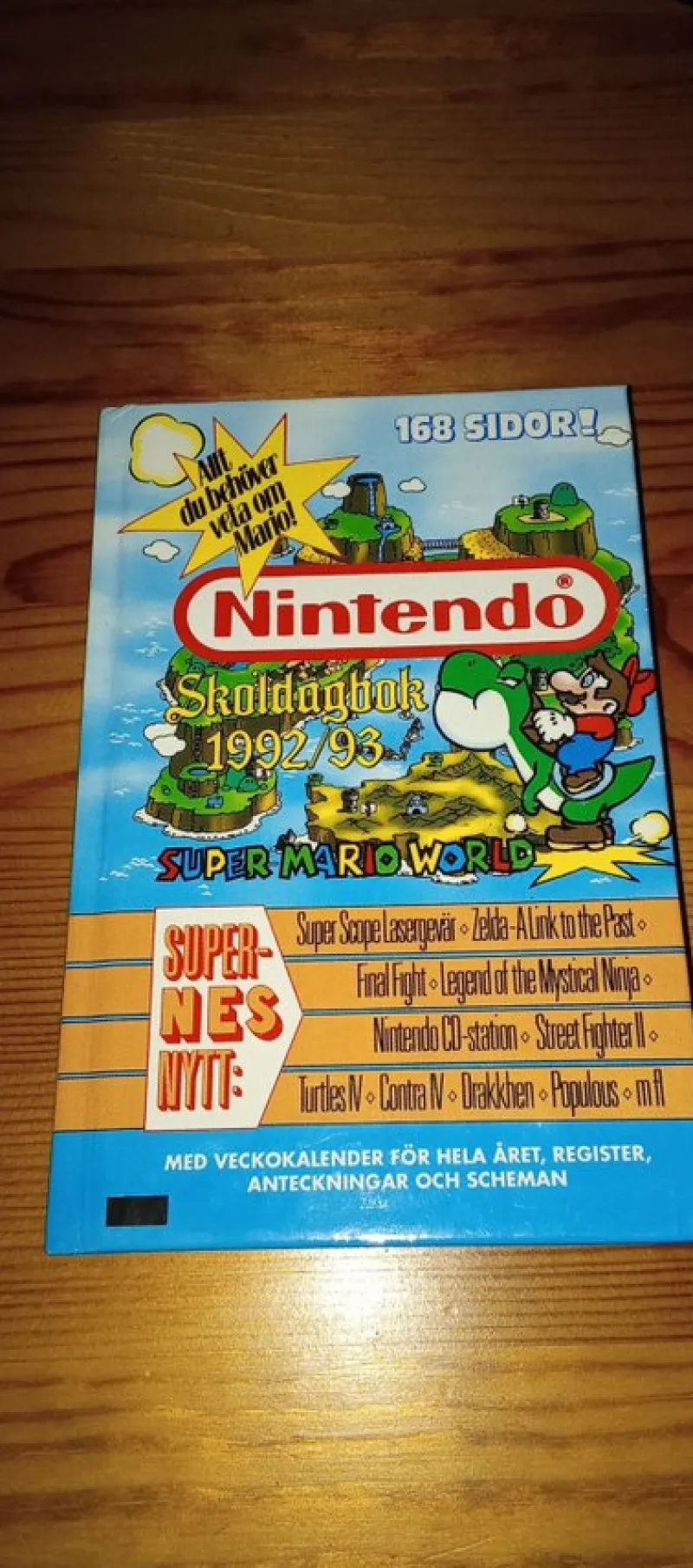 Tradera Litteratur & Merchandise<Nintendo Skolkalender 1992/93