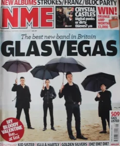 Tradera NME New musical express musiktidning 2008 21 juni> Musik, Visor & Vistryck