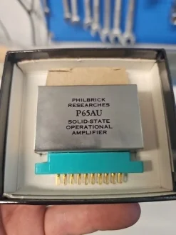 Tradera N.O.S Philbrick Researches P65AU Solid-State Operationsförstärkare^ Elektronikkomponenter