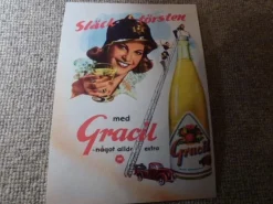 Tradera Nostalgi Kort Reklam^ Kaffe & Te