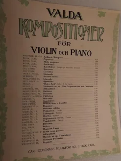 Tradera noter GONDOLIERA 23,5x28 cm !^ Noter & Nothäften