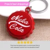 Tradera Nuka-Cola Inspired Red Bottle Cap Keychain - Fallout Game Series Car Keyring> Tygmärken & Pins