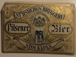Tradera Nurnbergs Bryggeri Stockholm^ Breweriana