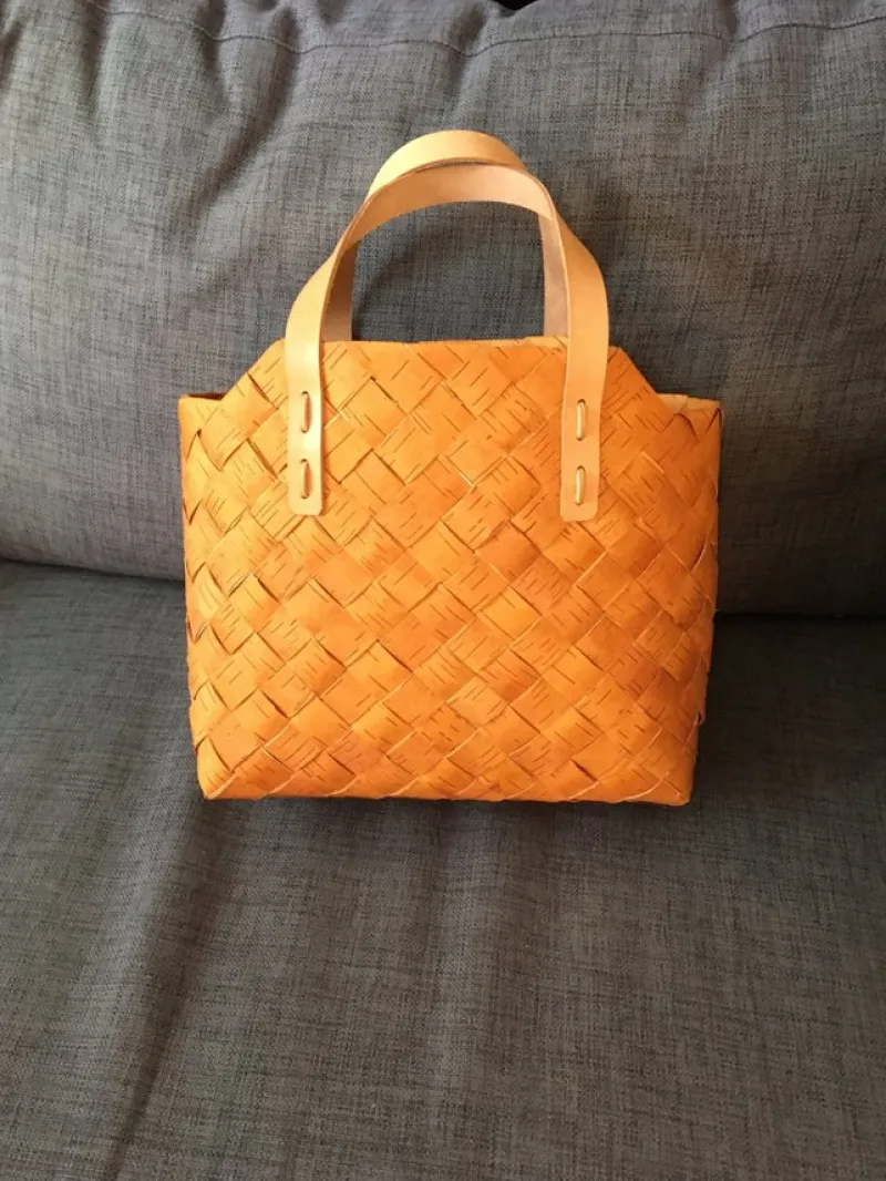 Tradera Näverväska. Helt ny.> Hemslöjd