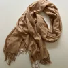 Tradera NY beige sjal från H&M scarf HM trend oanvänd> Sjalar & Halsdukar