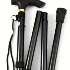 Tradera Specialannonser<Ny ihopfällbar käpp. Ställbar. Aluminium.