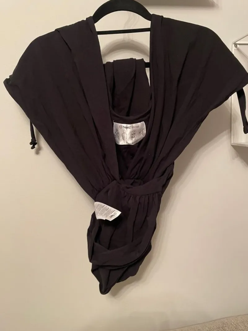 Tradera NY, Najell svart babysjal, storlek S/M> Babyprodukter